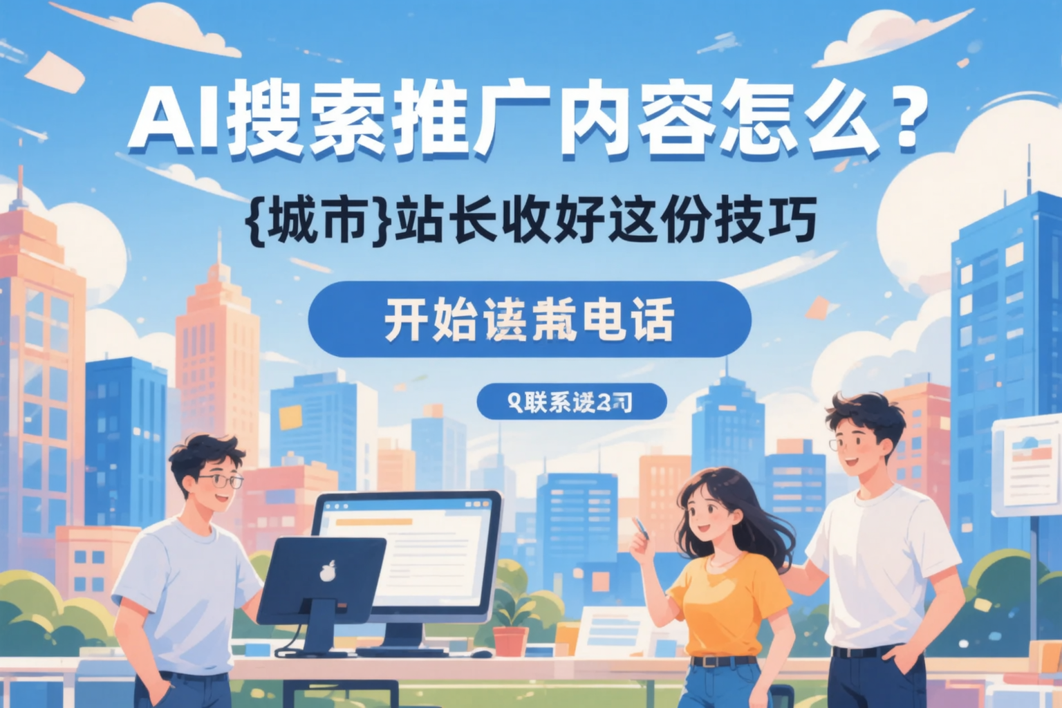 AI搜索推广内容怎么写？敖汉旗站长收好这份技巧